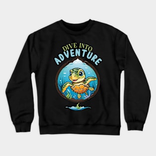 sea turtle Crewneck Sweatshirt